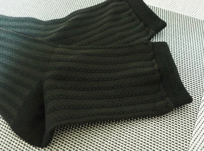 吸湿発熱 ブラック柄アソート