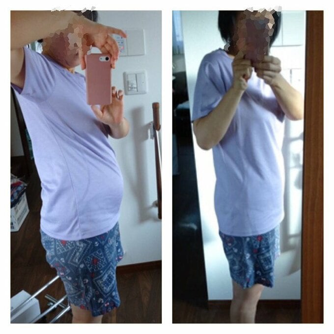 18キロやせたFさんのビフォーアフター