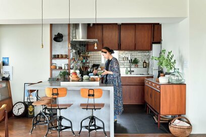 料理家SHIORIさんがこだわりぬいた海外風オープンキッチン