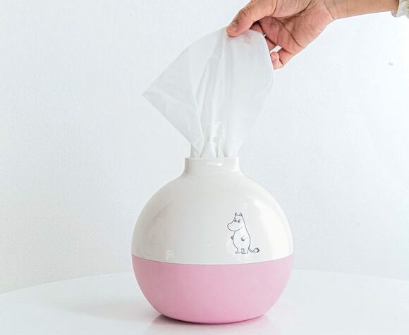 ムーミン柄のティッシュケース