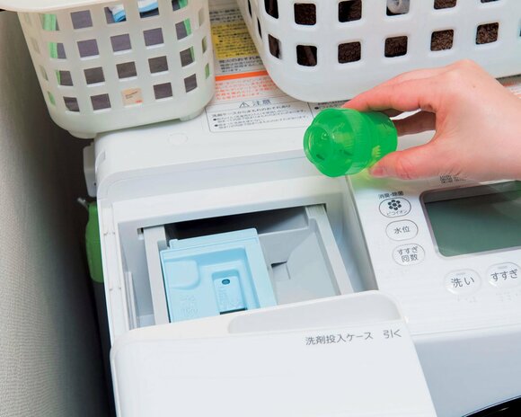 酸素系漂白剤を使用