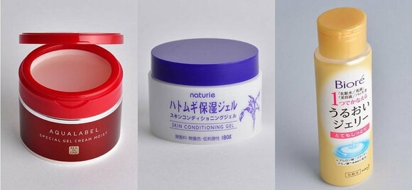 ジャー型、ボトル型など形もいろいろ