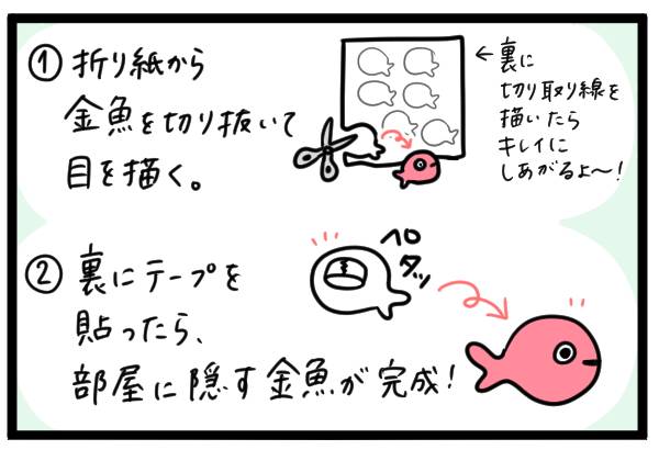 金魚のつくり方