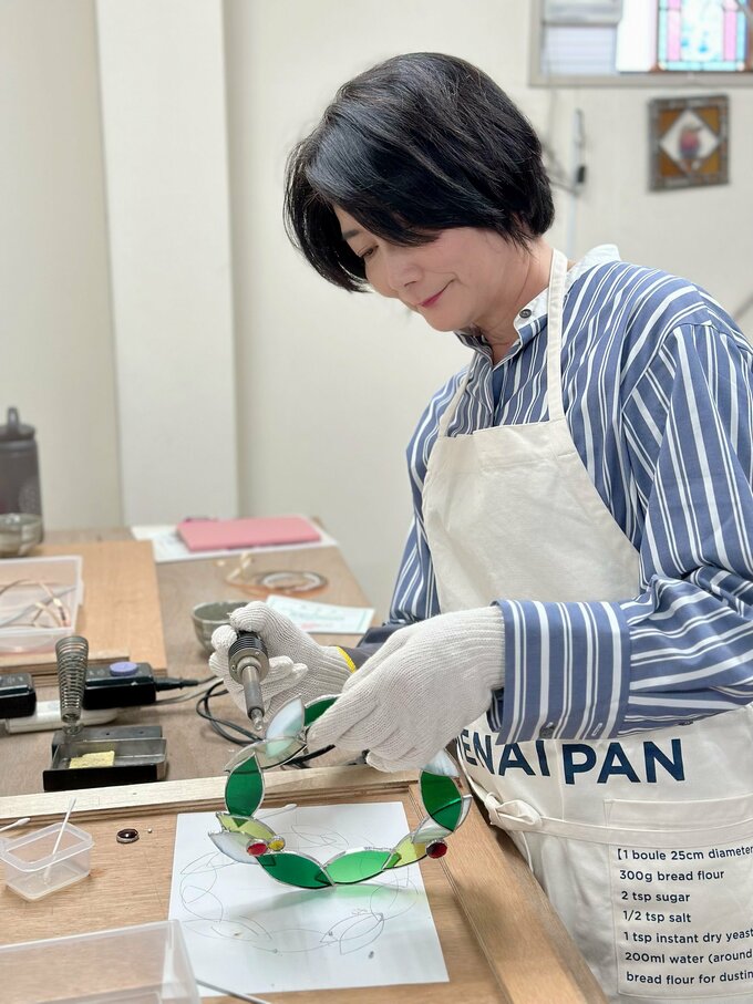 ステンドグラスでつくる