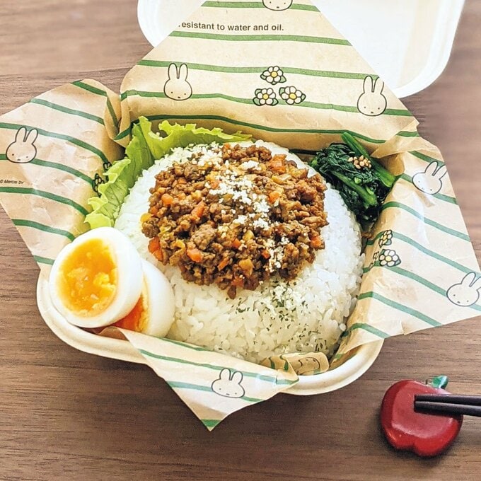 ご飯にドライカレー