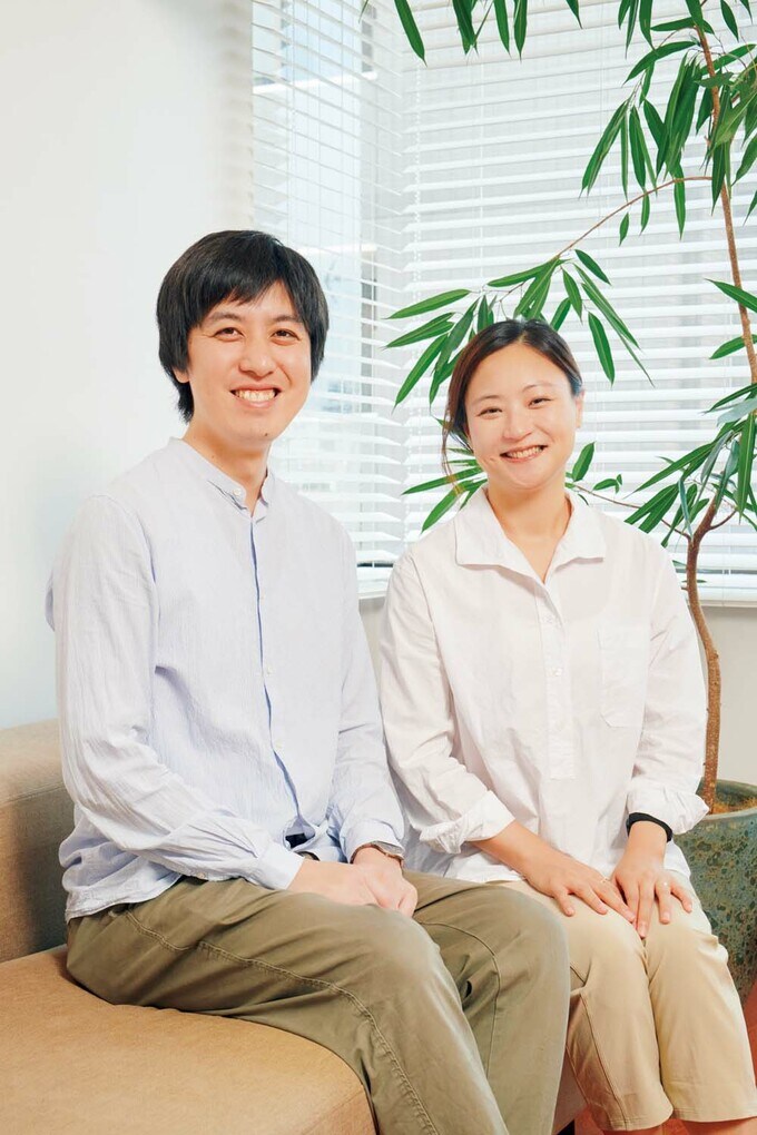 片山豪さんと梁・イェリムさん