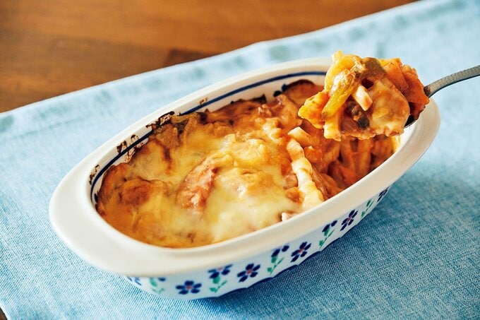 うどんグラタン