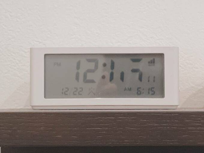 デジタル電波時計