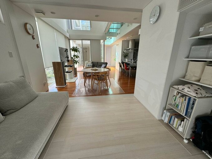 片付けの正解だと思い込んでしまうものが少ないお部屋