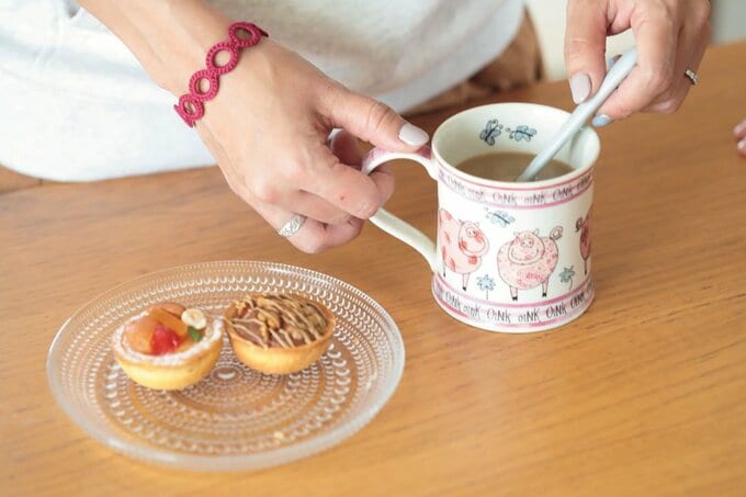 コーヒーとお菓子