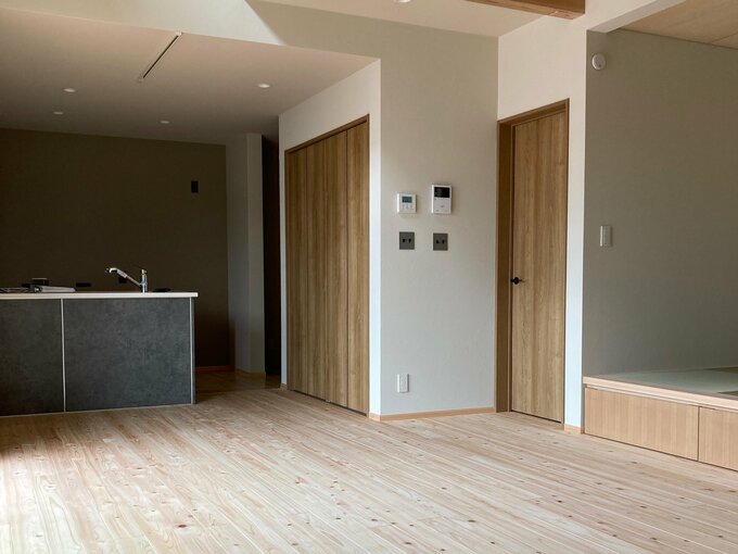 新築で建てた家のLDK