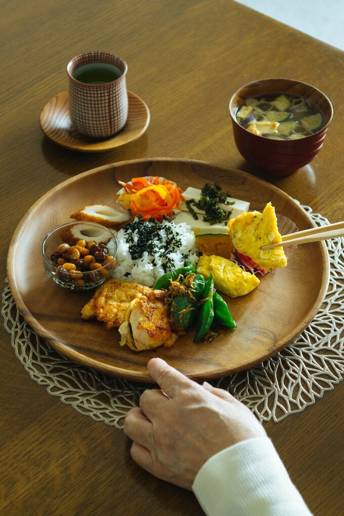 足立洋子さんの食事