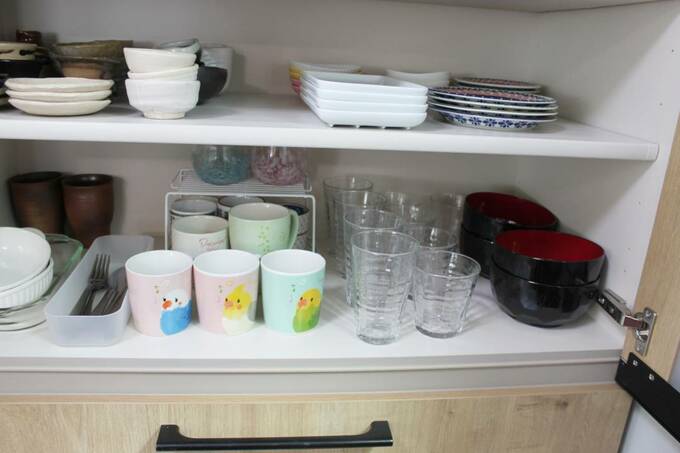 コップや食器など