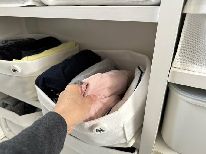 収納に「あき」をつくり