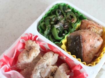 お弁当は“自家製”冷凍食品でラクする。温めるだけ、つめるだけ