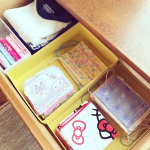 毎日持っていくものは一歩も動かずに、明日の準備ができるように