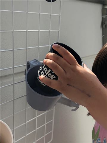 カップつり下げ