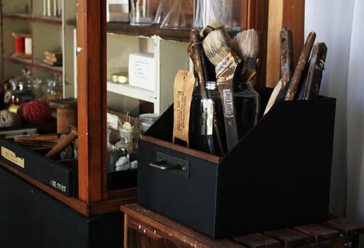 「引き出しボックス」をツール収納に活用