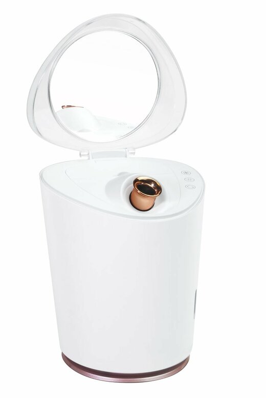 ミラー付きフェイススチーマー