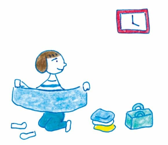 昼食から4時間後か夕食の4時間前に間食をとる