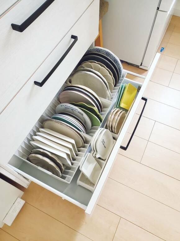 ニトリのディッシュスタンド