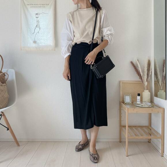 スカートにインスタイル