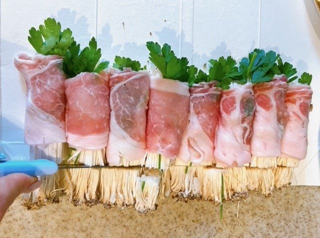 並べて一気にカット