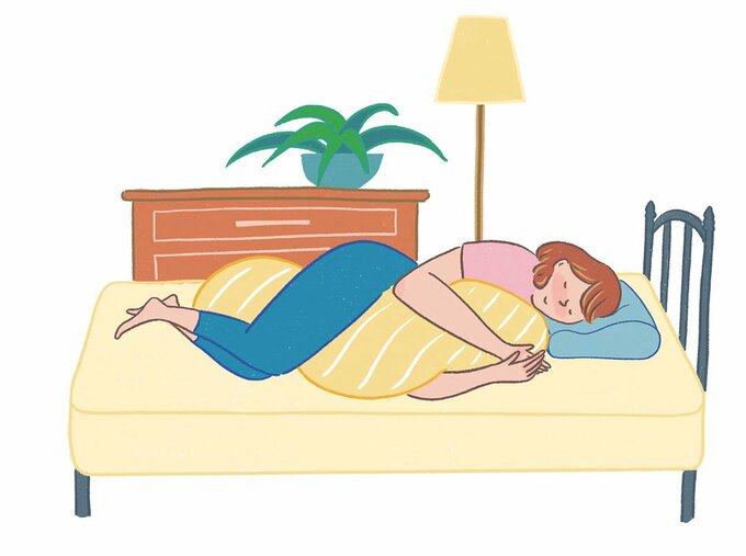 イラスト抱き枕女性