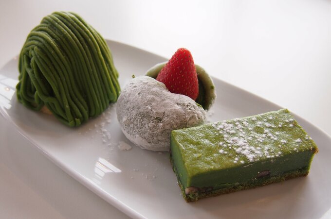 抹茶アフタヌーンティーセット