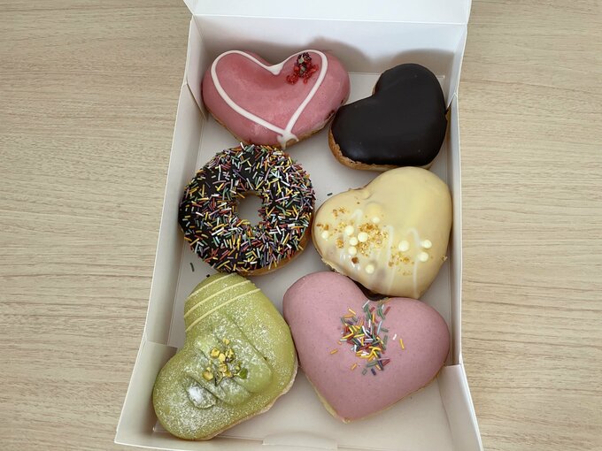 箱入りドーナツ