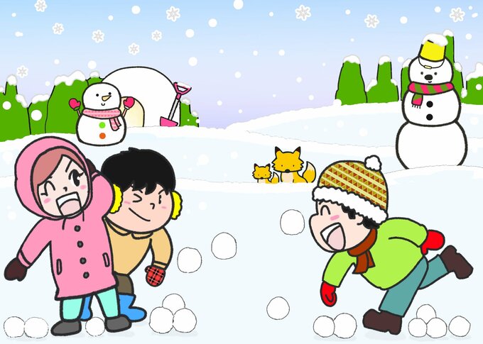 雪合戦間違い探し1