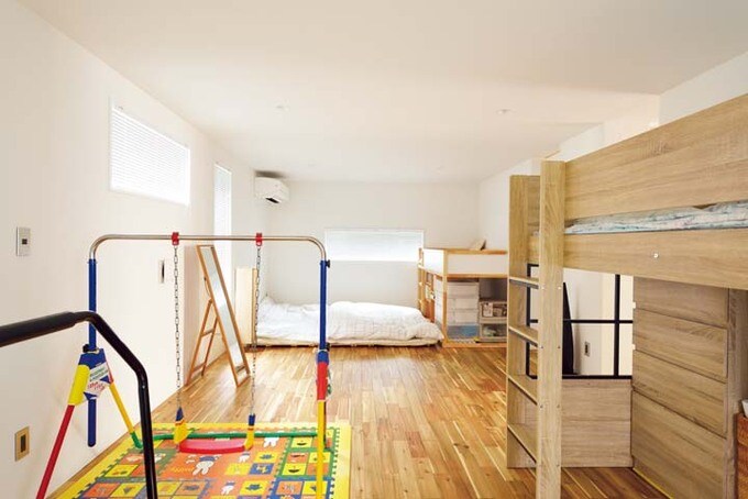 寝室と子ども室