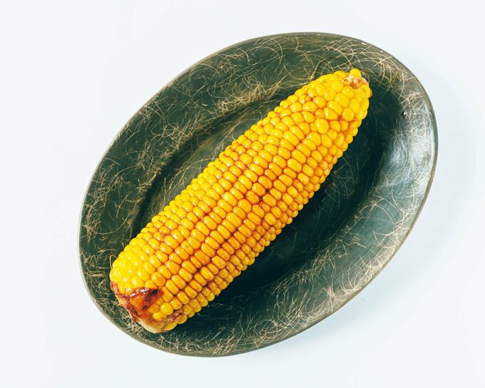 フライパン焼きトウモロコシ