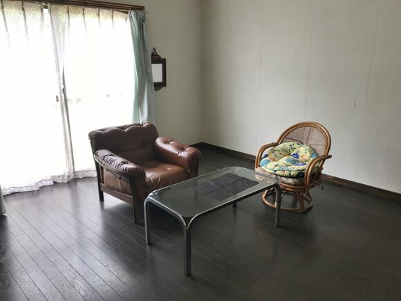 片づけ後はリビングがこんなにすっきり