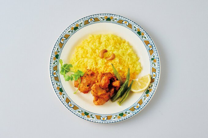 無印良品のタンドリーチキン＆サフランライス