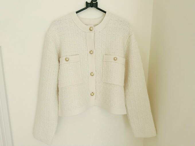 ダブルポケットニットジャケット