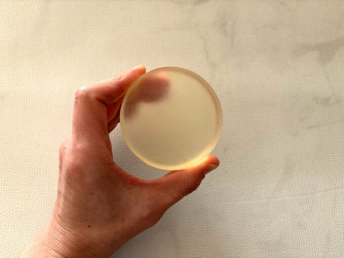 せっけんとりだしたもの