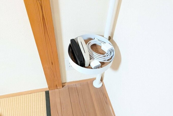 夜寝るときに使うアイテムの収納場所