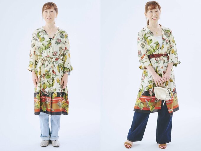 ガウンワンピース