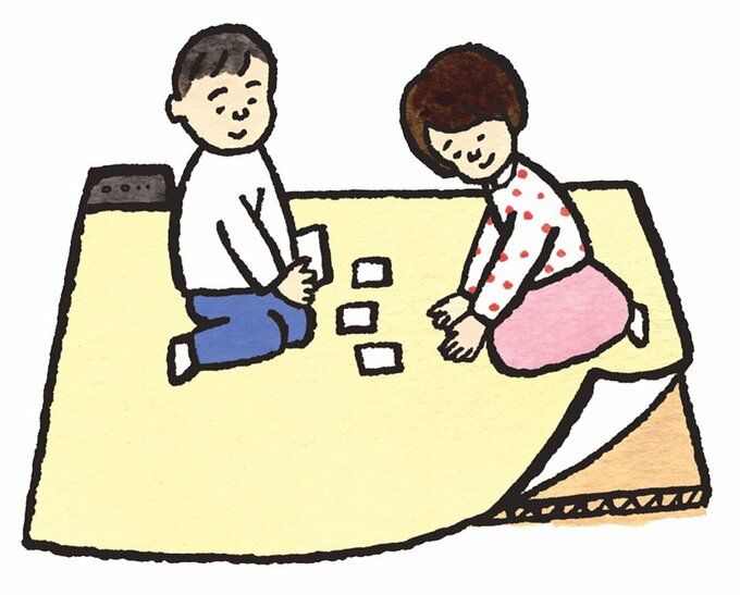 カーペットの下に断熱マット