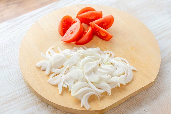 カットした野菜