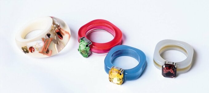 カラフルなアクセサリー