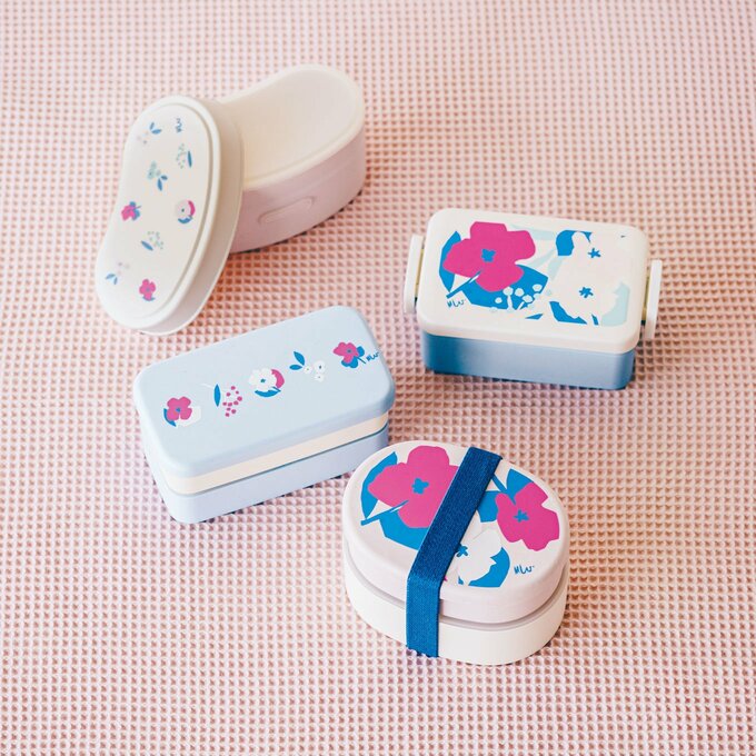 花柄お弁当箱