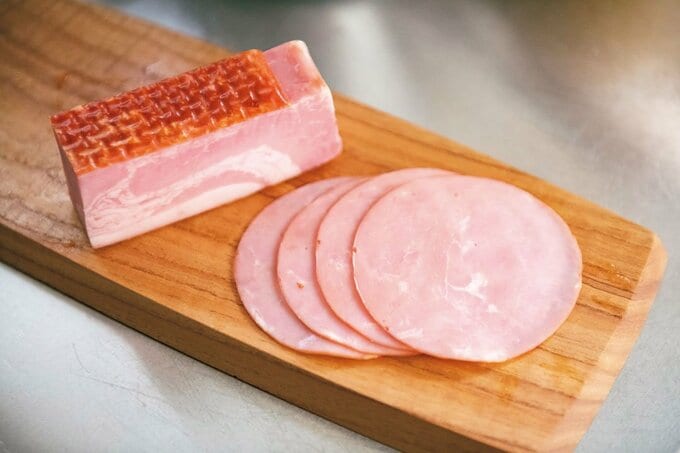 ベーコンとハム