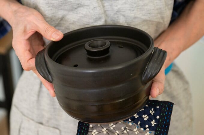 紫苑さんの一人用土鍋