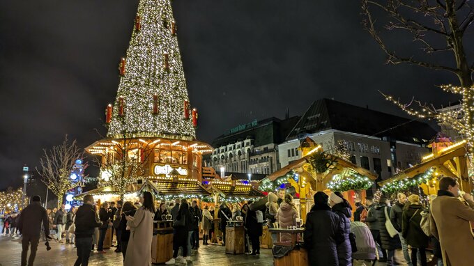 デュッセルドルフのクリスマスマーケット