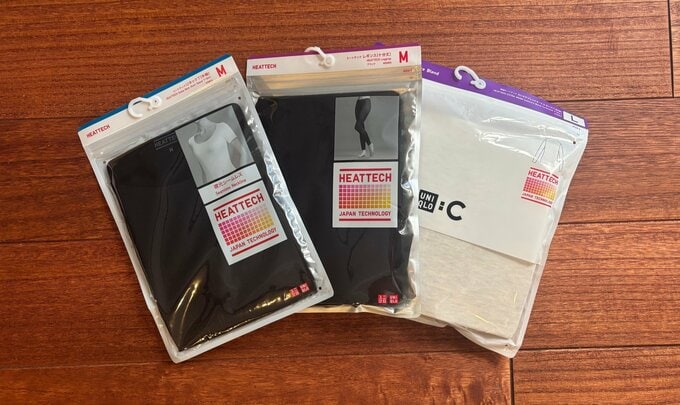 商品ラインナップも豊富なヒートテック