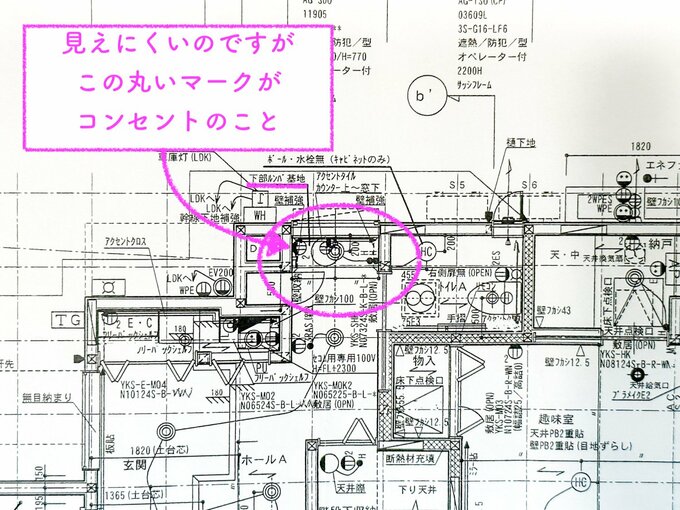 プランニングの際の図面