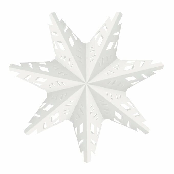 ランプシェード雪の結晶