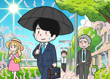 本格的な猛暑が到来…どこが違う？5つ見つけたらエラい＜間違い探し＞